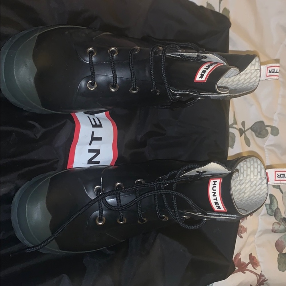 Hunter ankle rain boots *Mint*